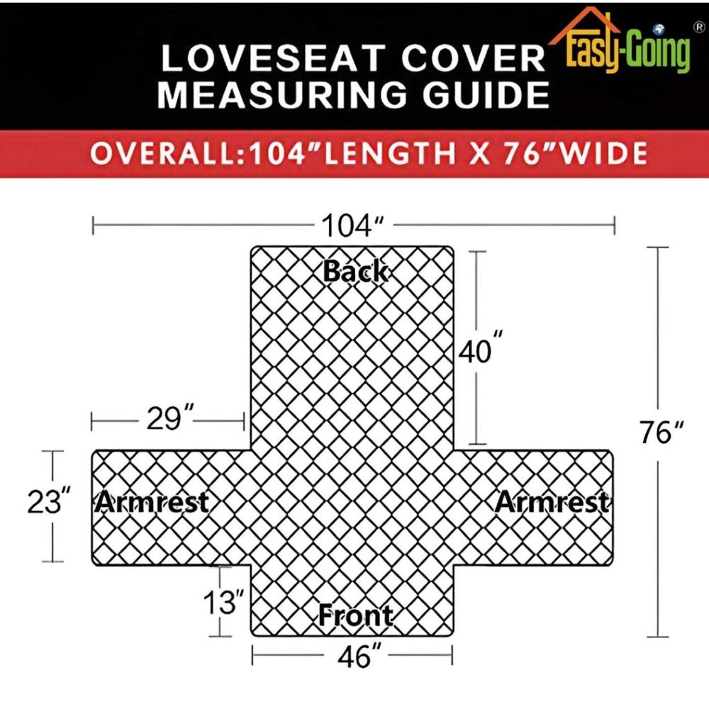 Loveseat Cover 2 Coushions/Green - Picture 2 of 7